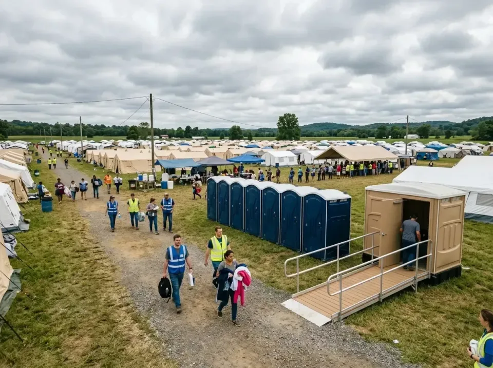 disaster-relief-camp-restrooms-010 — frequently asked questions, Dumpster & Portable Bathrooms Rental in Versailles, KY
